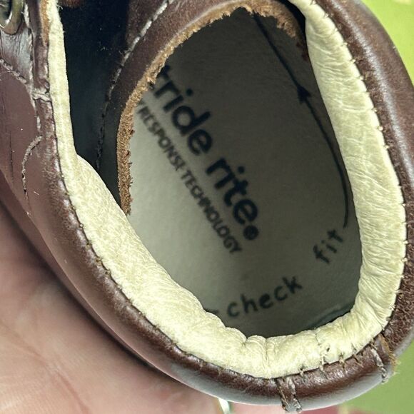 Stride Rite Boys SRT Elliot Brown Booties Shoes 4W Toddler BB35747 - Picture 8 of 12